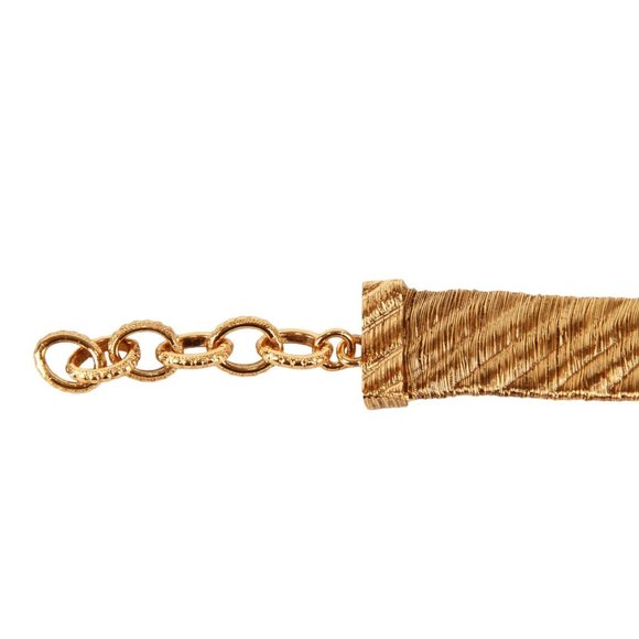 Authentic GUCCI Crystals Snake Bracelet S White Green - Picture 11 of 12